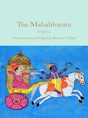 cover image of The Mahabharata